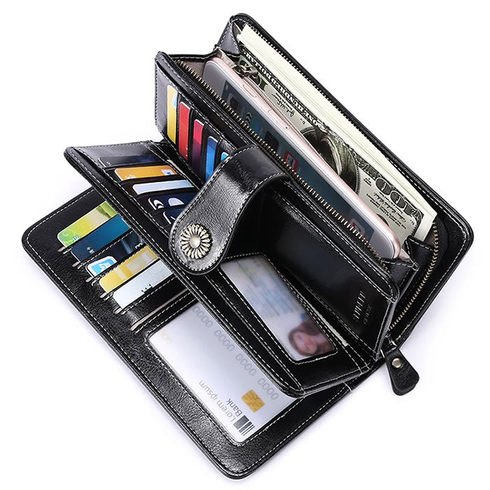 RFID Large-Capacity Women's Wallet