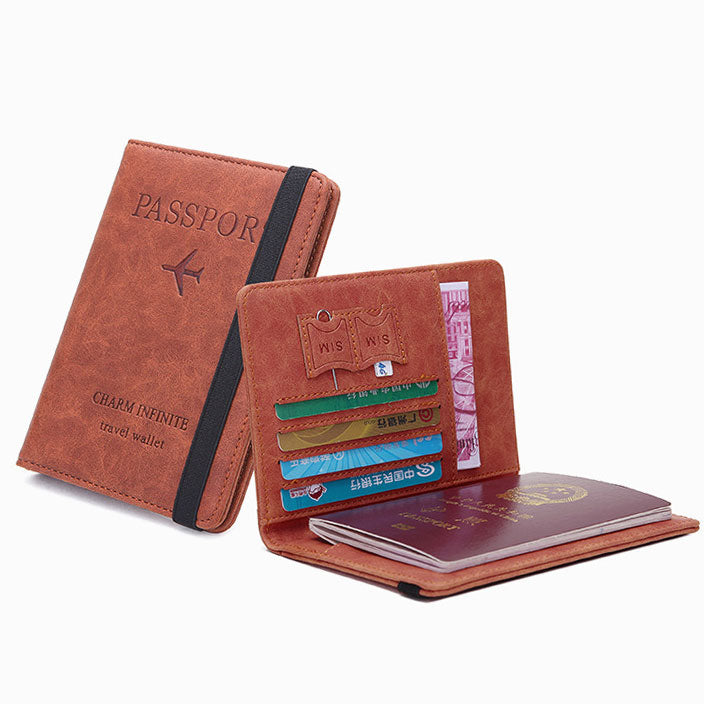 Travel RFID Wallet, Multi-Function Passport Case