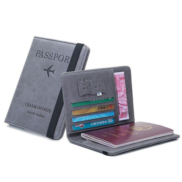 Travel RFID Wallet, Multi-Function Passport Case