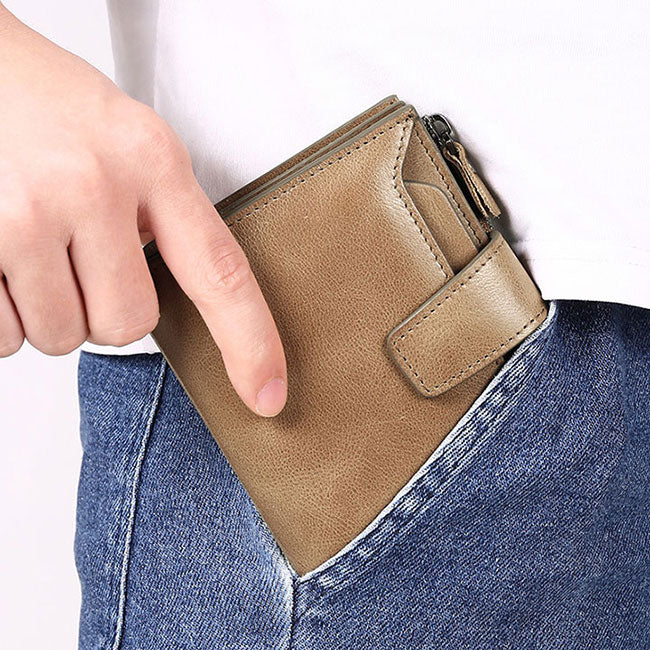 RFID Luxury Leather Men's Wallet
