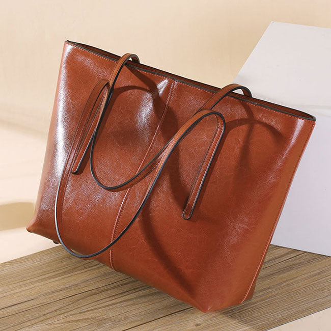 Large Leather Tote Bags for Women