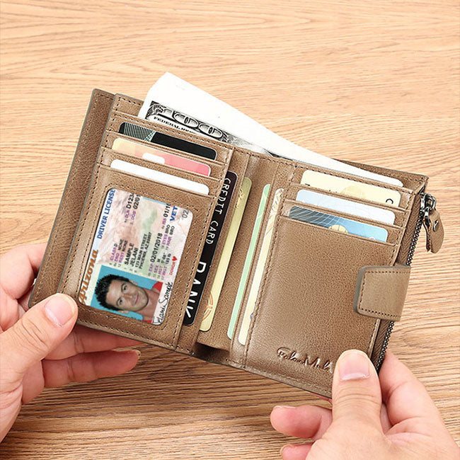 RFID Luxury Leather Men's Wallet