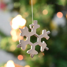 Load image into Gallery viewer, 18-IN-1 Stainless Steel Snowflakes Multi-tool

