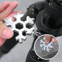 Load image into Gallery viewer, 18-IN-1 Stainless Steel Snowflakes Multi-tool
