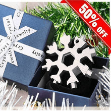 Load image into Gallery viewer, 18-IN-1 Stainless Steel Snowflakes Multi-tool

