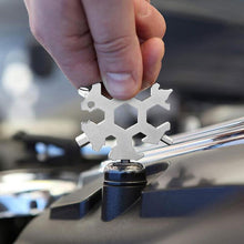 Load image into Gallery viewer, 18-IN-1 Stainless Steel Snowflakes Multi-tool
