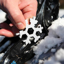 Load image into Gallery viewer, 18-IN-1 Stainless Steel Snowflakes Multi-tool
