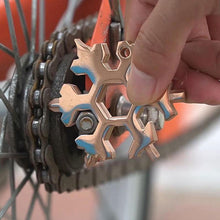 Load image into Gallery viewer, 18-IN-1 Stainless Steel Snowflakes Multi-tool
