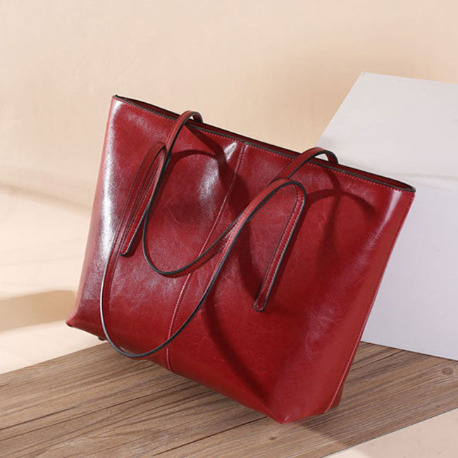 Large Leather Tote Bags for Women