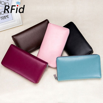 Card Wallet, Large Capacity RFID Credit Card Holder