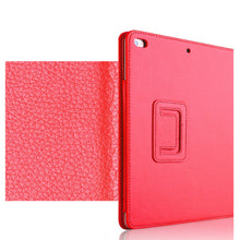 Load image into Gallery viewer, iPad Air3/Pro 10.5&quot; Case - Matte Flip Litchi Leather iPad Cover
