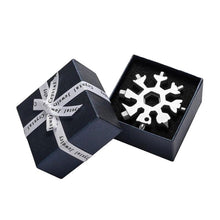 Load image into Gallery viewer, 18-IN-1 Stainless Steel Snowflakes Multi-tool
