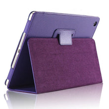Load image into Gallery viewer, iPad Pro 11&quot; 1st/2nd/3rd Case - Matte Flip Litchi Leather iPad Cover
