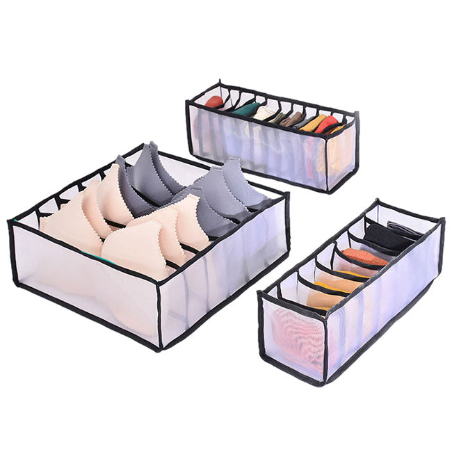 Underwear Storage Boxes Compartment