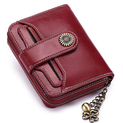 Leather Small Wallets for Women