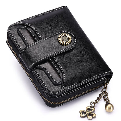Leather Small Wallets for Women
